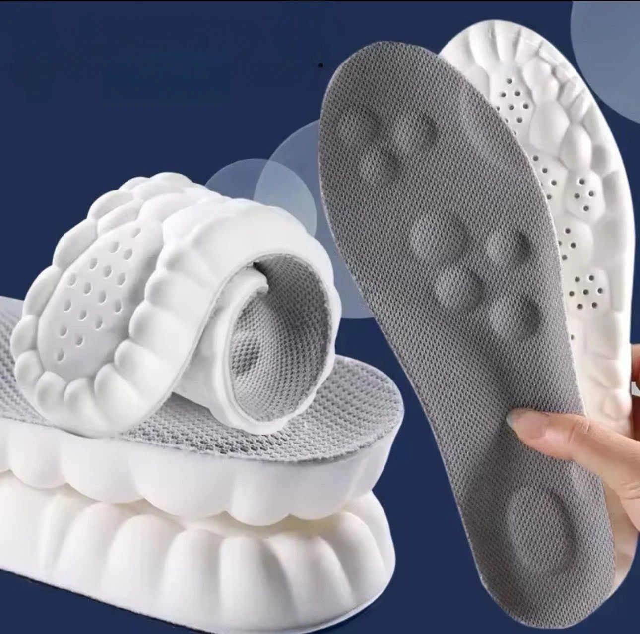 4D Latex Sport Inlegzolen – Comfort & Support