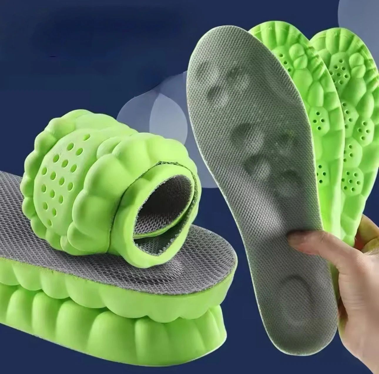 4D Latex Sport Inlegzolen – Comfort & Support