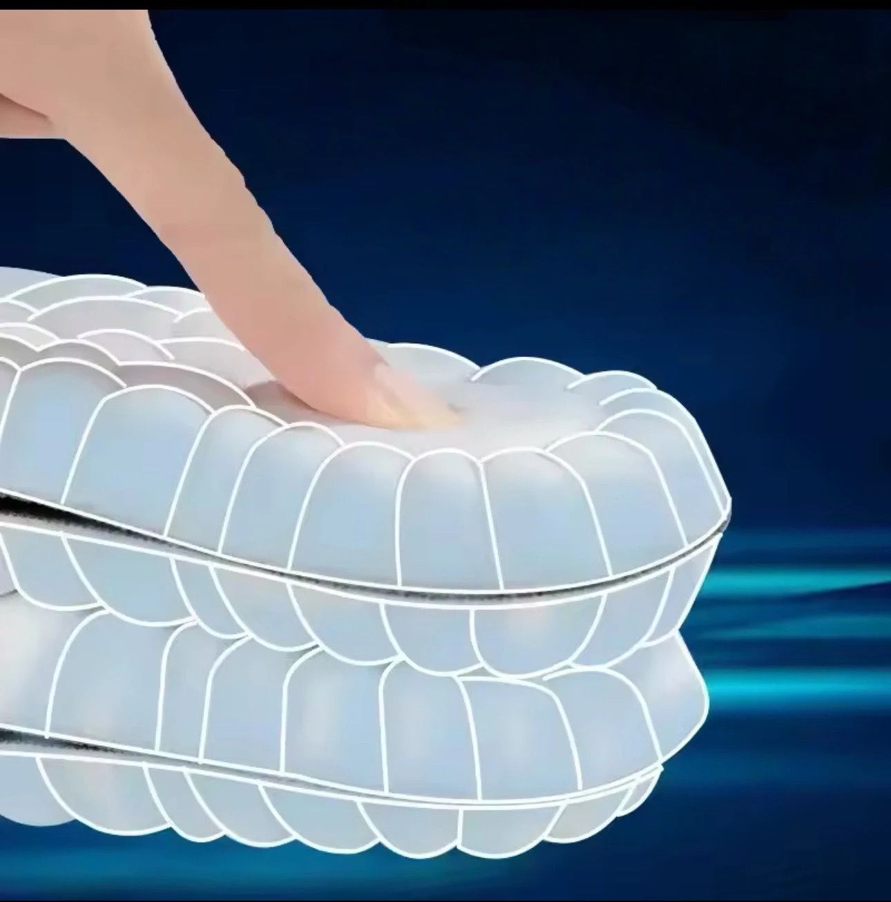 4D Latex Sport Inlegzolen – Comfort & Support