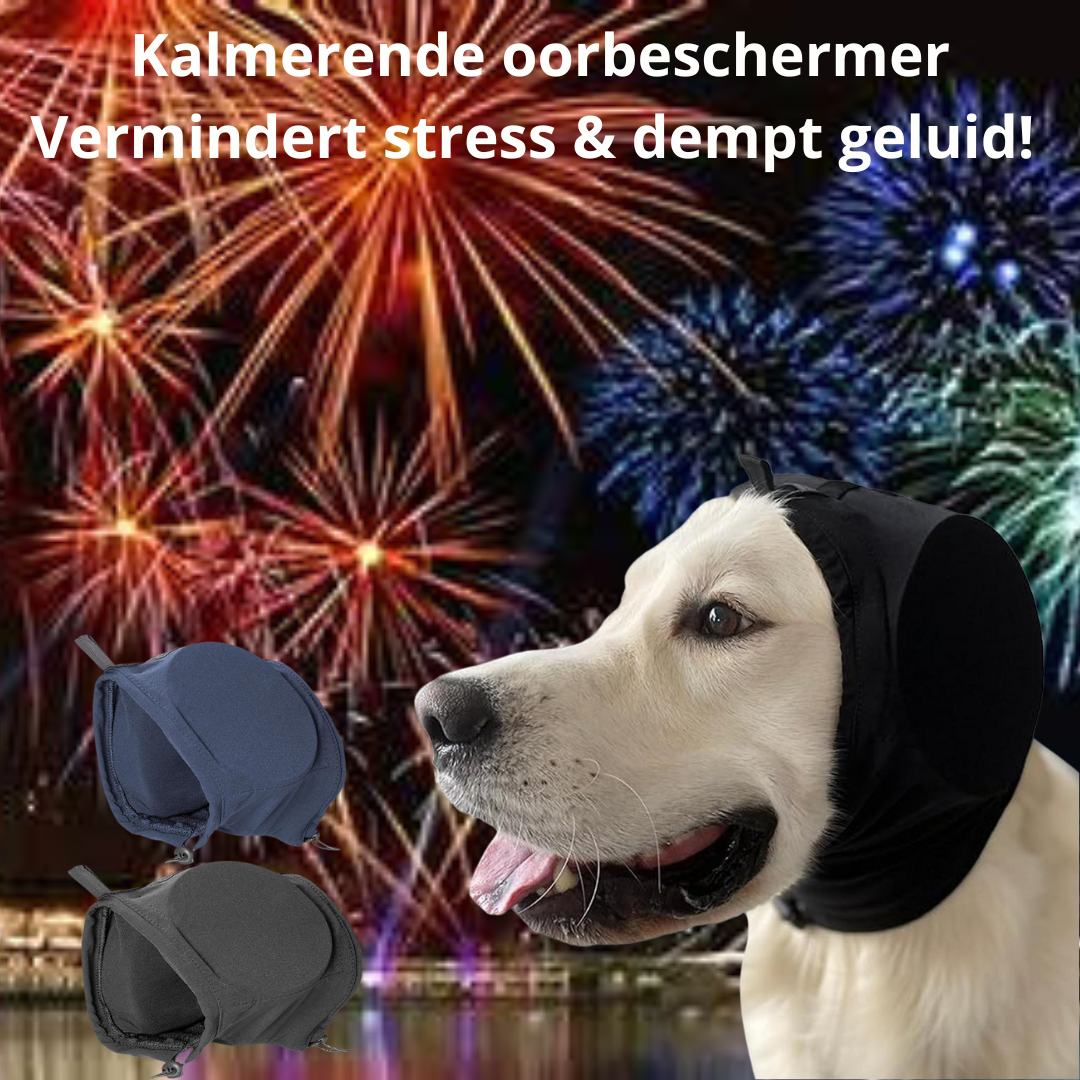 Ruisonderdrukking voor Honden – Kalmerende Oorbeschermer