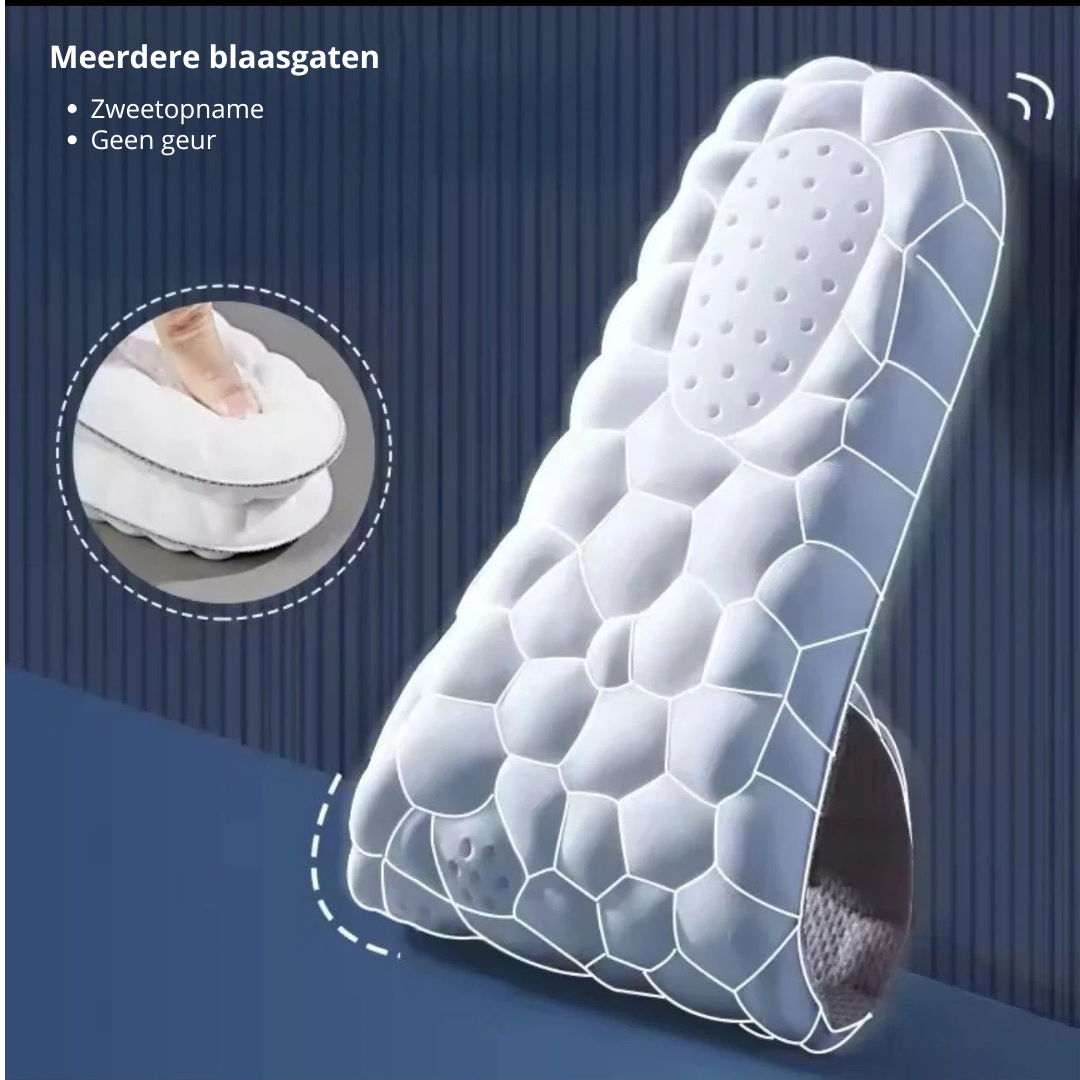 4D Latex Sport Inlegzolen – Comfort & Support